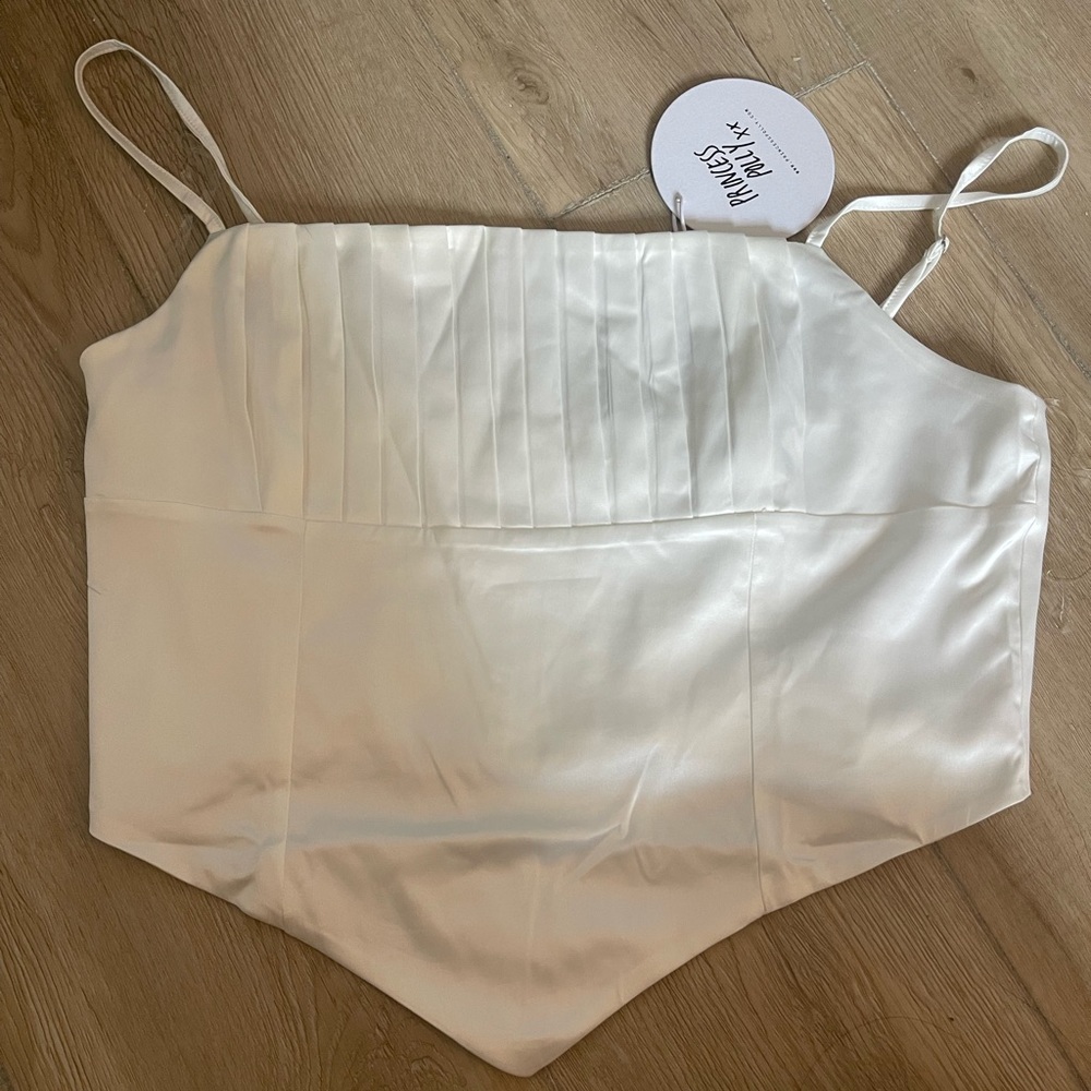 NEW WHITE PRINCESS POLLY TANK